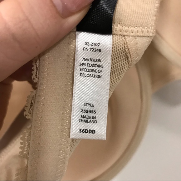 Felina Nude Gorgeous Memory Foam Contour Bra - Picture 6 of 9